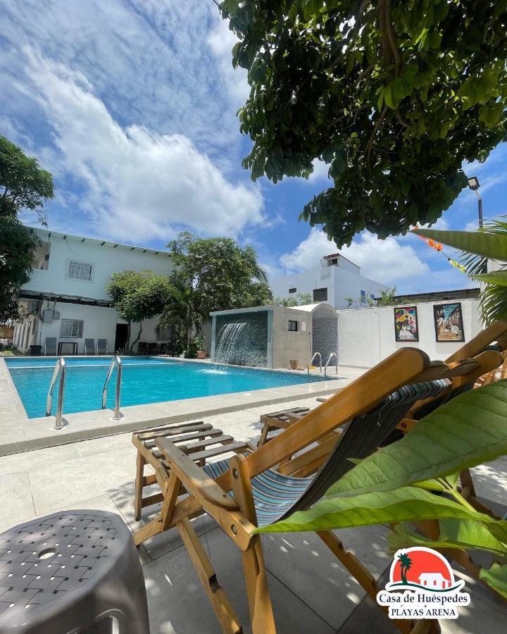 Casa De Huespedes Playas Arena Hotel Buitenkant foto